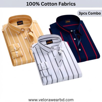 Full-Sleeve Formal Shirt(Single-Pocket)