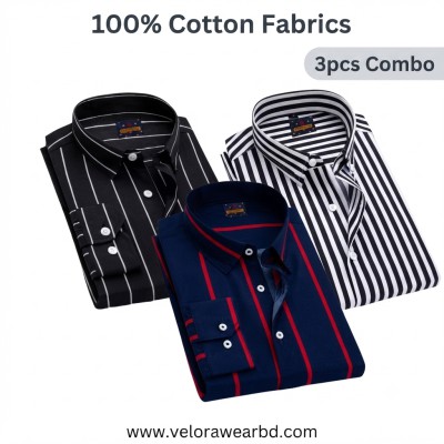 Full-Sleeve Formal Shirt(Single-Pocket)