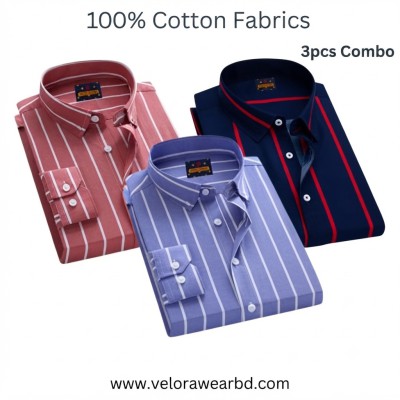 Full-Sleeve Formal Shirt(Single-Pocket)