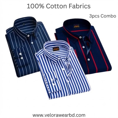 Full-Sleeve Formal Shirt(Single-Pocket)
