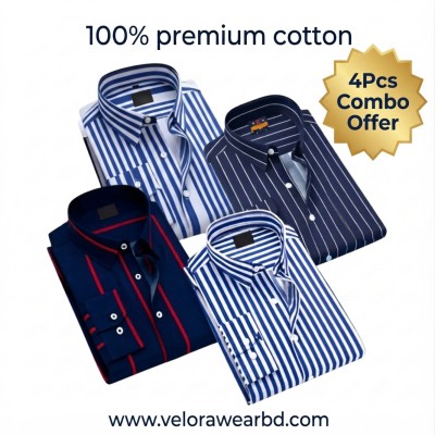 Full-Sleeve Formal Shirt(Single-Pocket)