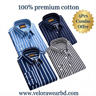Full-Sleeve Formal Shirt(Single-Pocket)