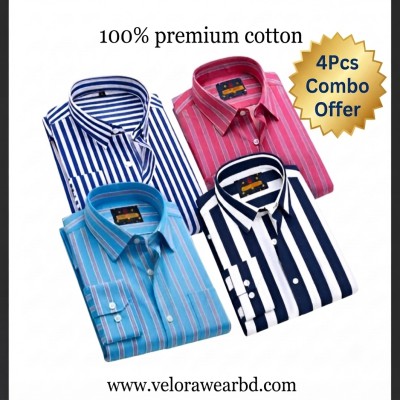 Full-Sleeve Formal Shirt(Single-Pocket)