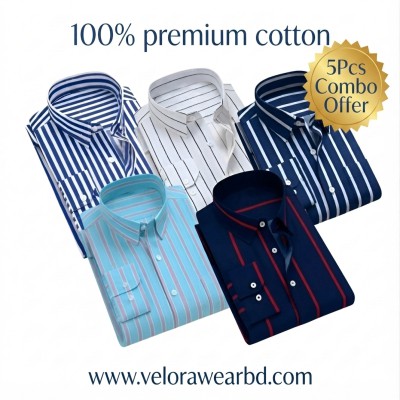 Full-Sleeve Formal Shirt(Single-Pocket)