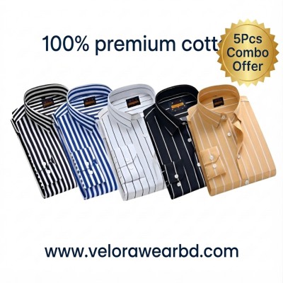 Full-Sleeve Formal Shirt(Single-Pocket)
