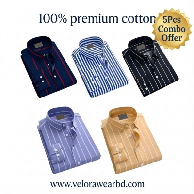 Full-Sleeve Formal Shirt(Single-Pocket)