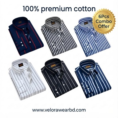 Full-Sleeve Formal Shirt(Single-Pocket)