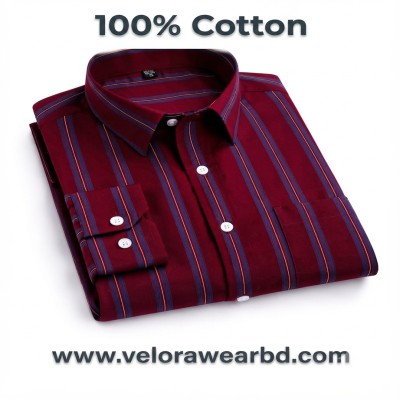 Full-Sleeve Formal Shirt(Single-Pocket)