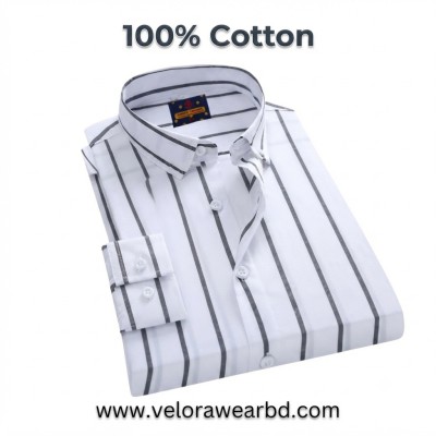 Full-Sleeve Formal Shirt(Single-Pocket)
