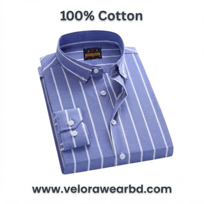 Full-Sleeve Formal Shirt(Single-Pocket)