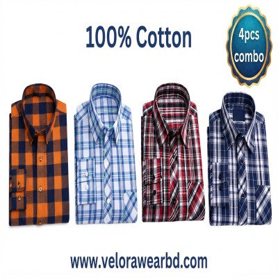 Formal Check Shirt