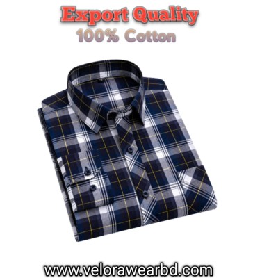 1pcs Check Shirt ( Single Pocket)