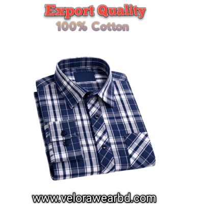 1pcs Check Shirt ( Single Pocket)