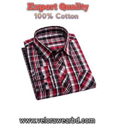 1pcs Check Shirt ( Single Pocket)