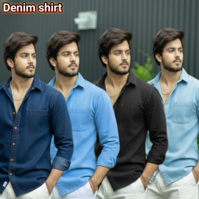 Denim Shirt ( One Pocket)