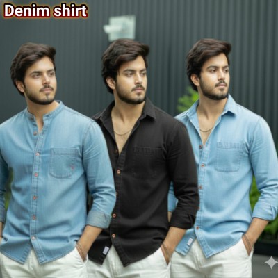Denim Shirt ( One Pocket)