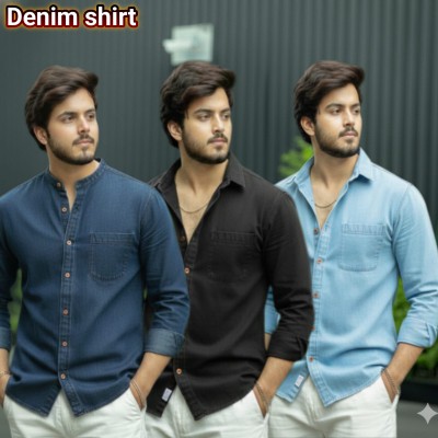 Denim Shirt ( One Pocket)